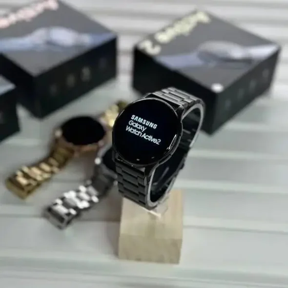 Samsung Galaxy Active 2 stainless steel  Smart Watches - black
