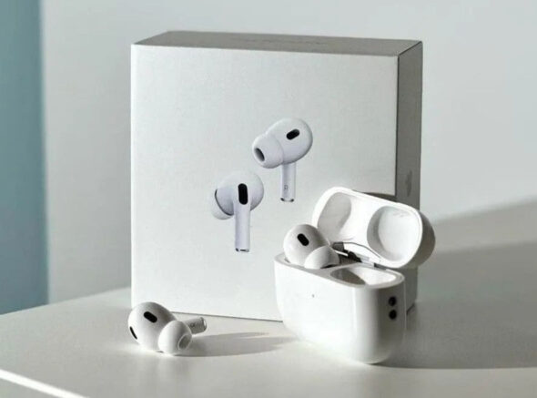 Airpods Pro 2 Noise Reduction Wireless Earbuds For Android - Best Quality Airpods | ANC | Pro 02 In White Color - With Dori