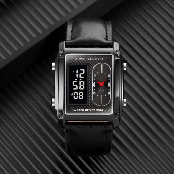 Skmei 1868 Boys New Style Design Famous Watch Digital Analog Mens Wrist Watch